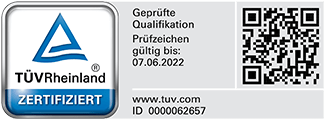 TUeV Zertifikat 22